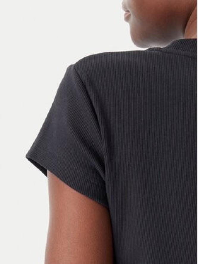 Calvin Klein Jeans T-Shirt LV047AB802 Czarny Regular Fit