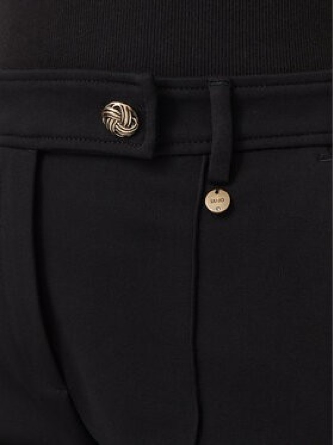 Liu Jo Spodnie materiałowe WF6361 J9189 Czarny Relaxed Fit