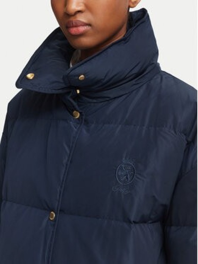 Tommy Hilfiger Kurtka puchowa WW0WW47279 Granatowy Relaxed Fit