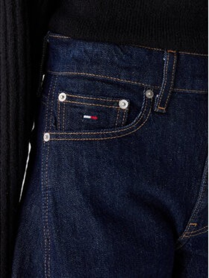 Tommy Jeans Jeansy Ella DW0DW22617 Granatowy Barrel Fit