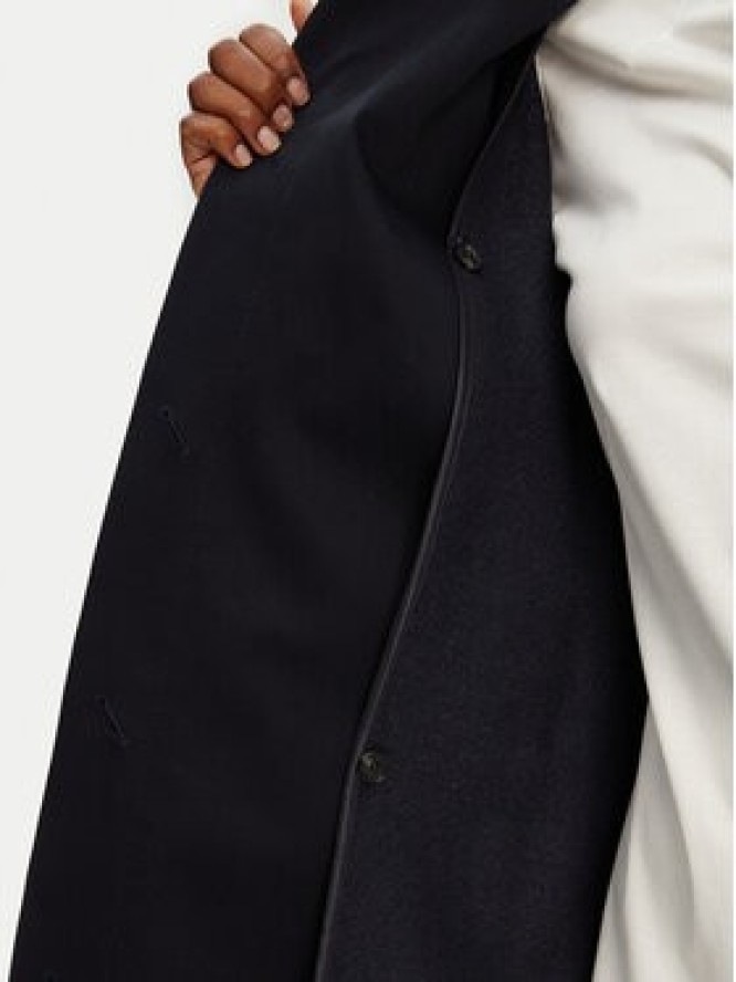 BOSS Płaszcz przejściowy Calexis 50543189 Granatowy Regular Fit