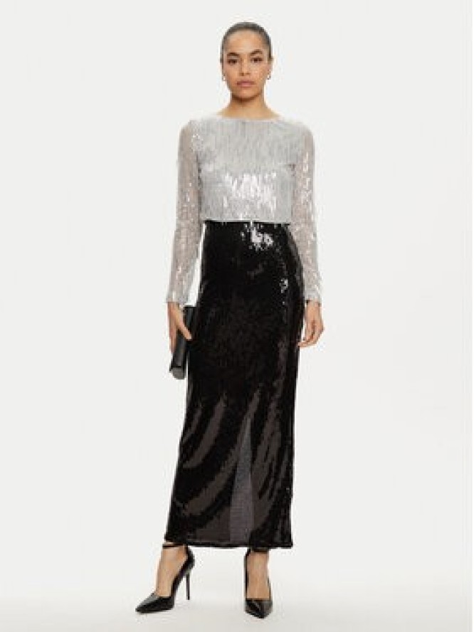 ONLY Spódnica maxi Mary 15337139 Czarny Regular Fit