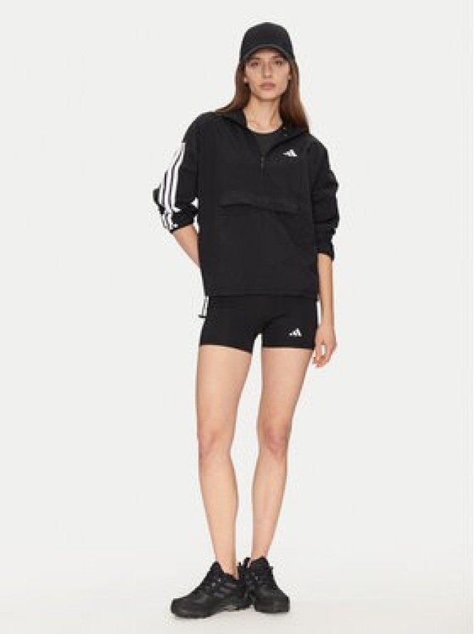 adidas Wiatrówka Essentials 3-Stripes JE1312 Czarny Regular Fit