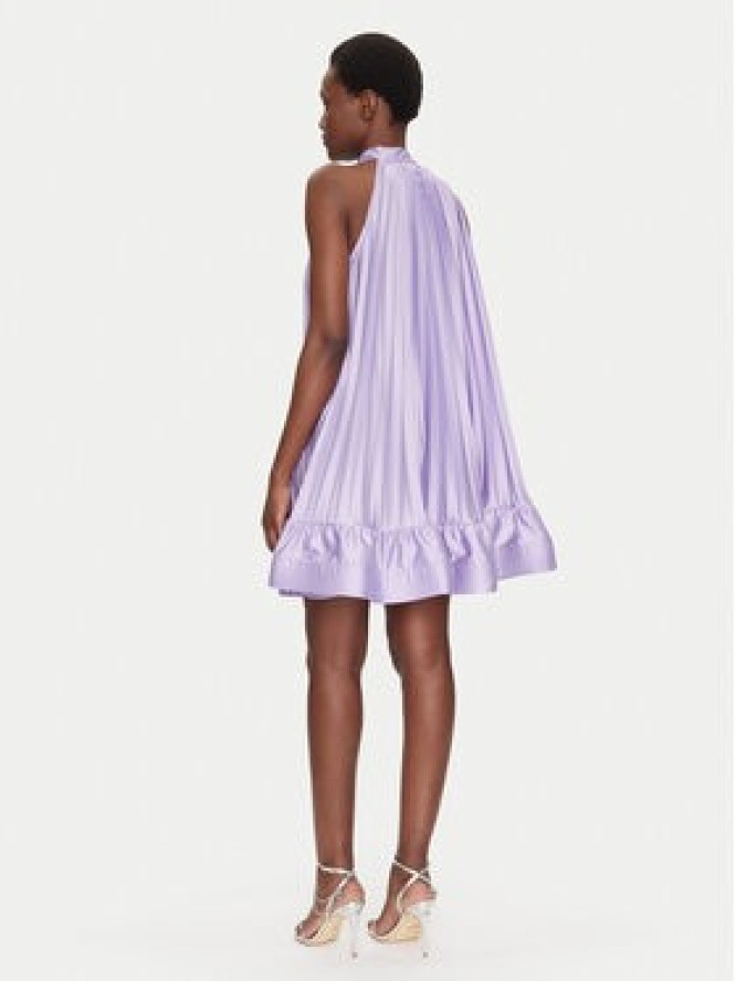 Dixie Sukienka koktajlowa A319W014A Fioletowy Regular Fit