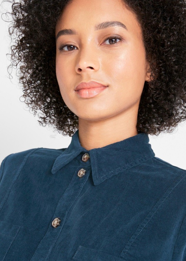 Sukienka sztruksowa ze stretchem