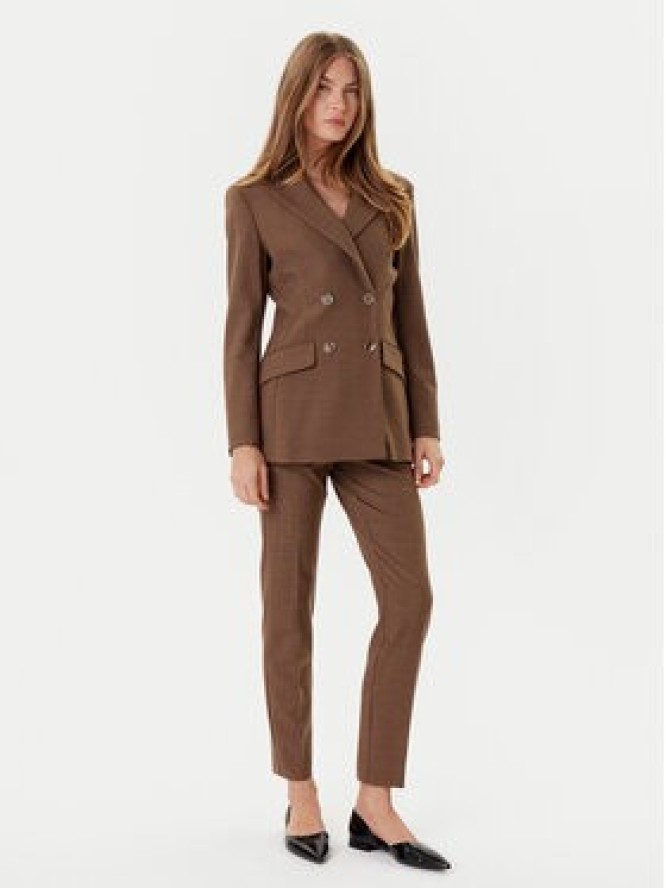 Marella Marynarka Agile 2523046201 Brązowy Regular Fit