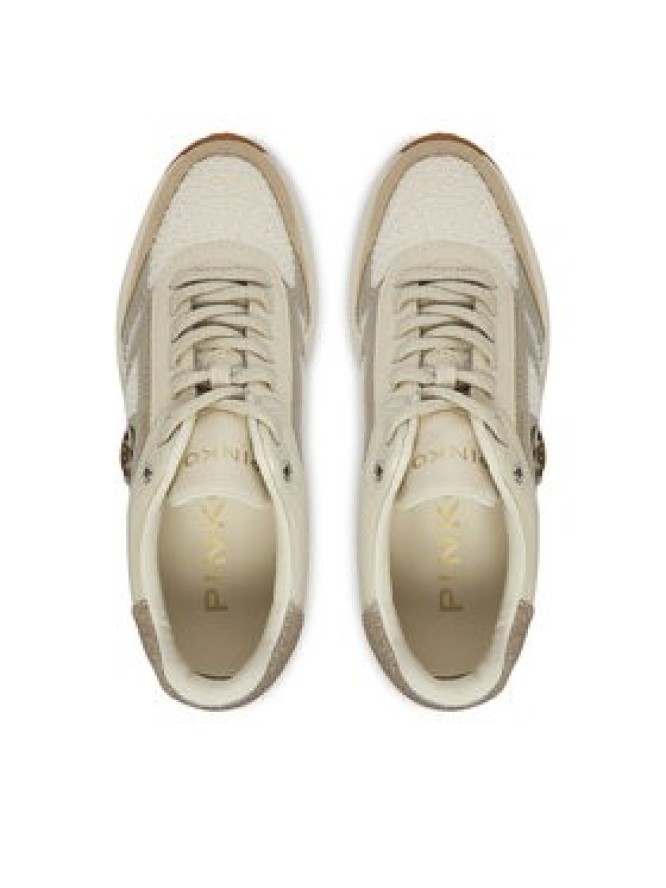 PINKO Sneakersy Nataly 02 SS0197P155 Kremowy