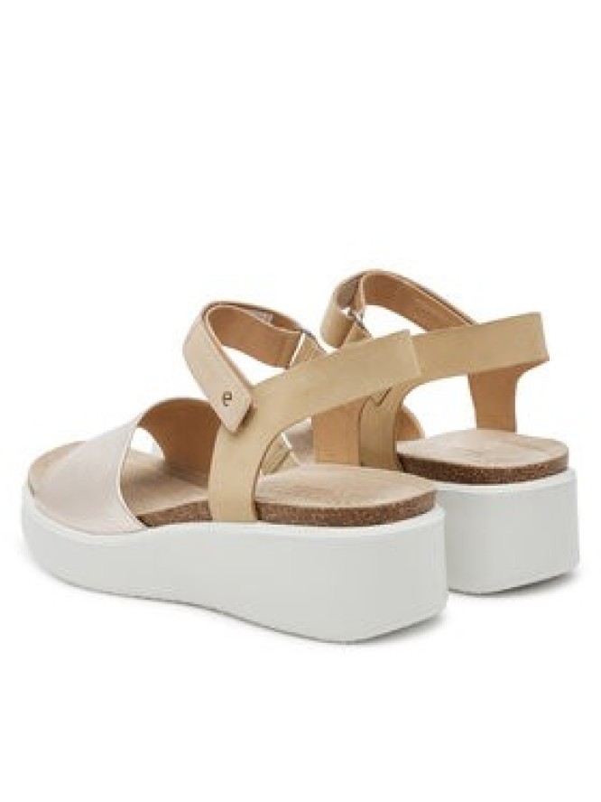 ECCO Sandały Flowt Wedge 27231360704 Złoty