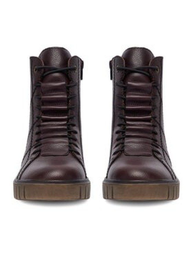 Rieker Trzewiki Y3421-35 Bordowy