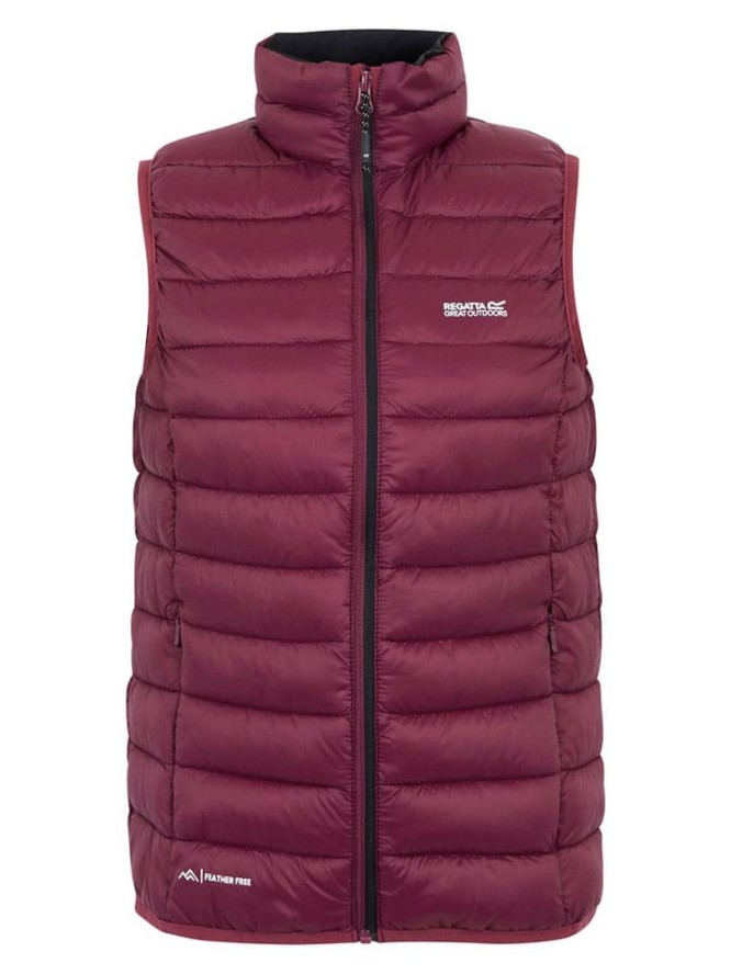 Regatta Kamizelka pikowana "Marizion" w kolorze jagodowym rozmiar: 42