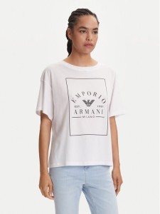 Emporio Armani Underwear T-Shirt EW000553 AF10887 U0002 Biały Loose Fit