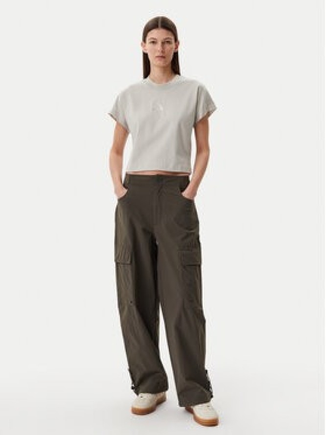 adidas T-Shirt ALL SZN JJ1241 Beżowy Regular Fit