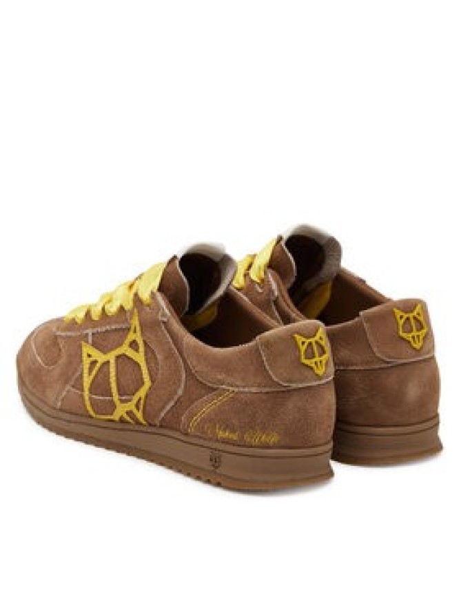 Naked Wolfe Sneakersy Exposuree Brązowy