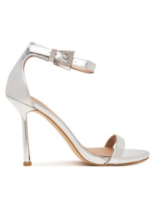 Guess Sandały FLPINS LEL03 Srebrny