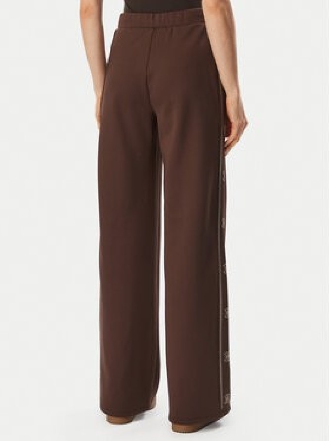 Guess Spodnie dresowe V5BB12 KCX22 Brązowy Regular Fit