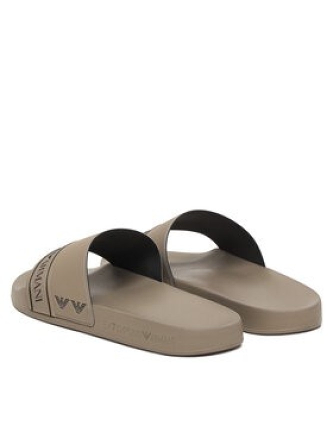 EA7 Emporio Armani Klapki 7X000110 AF15128 MZ660 Brązowy