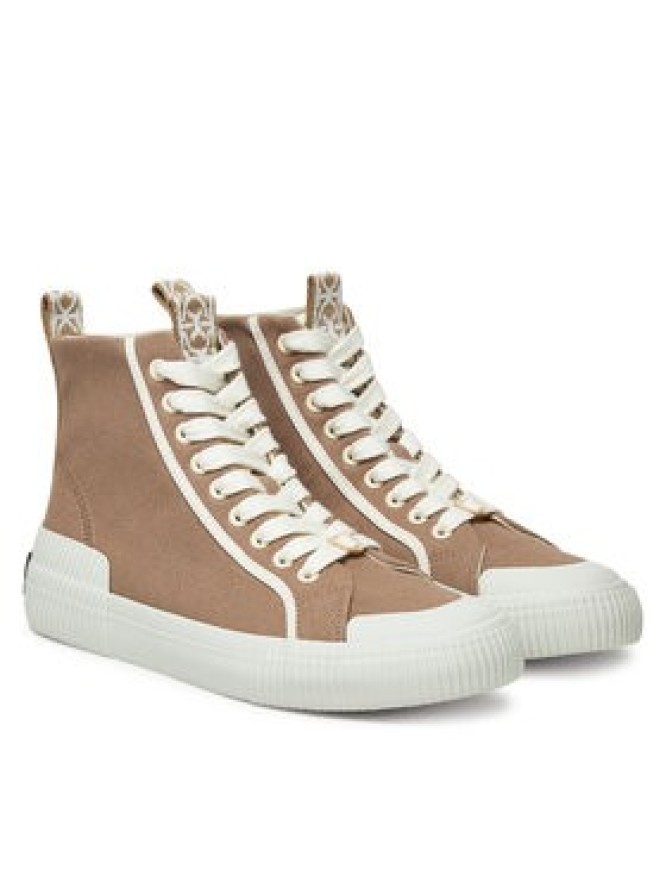 Coccinelle Trampki E4 SXG 24 02 01 Beżowy