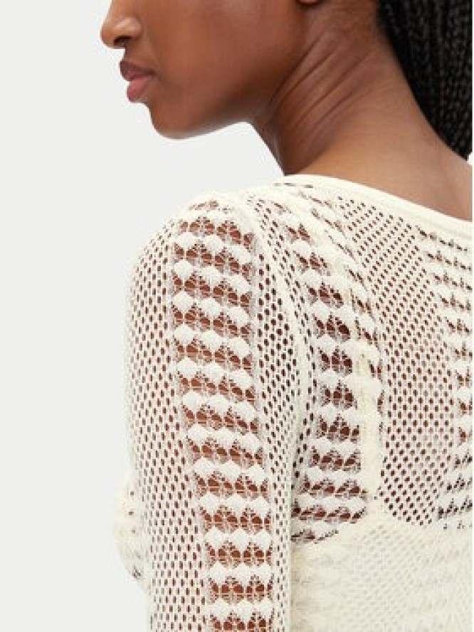 Marciano Guess Sukienka dzianinowa 5GGK45 5869Z Biały Regular Fit