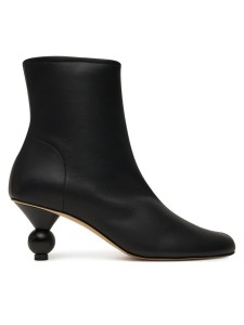 Weekend Max Mara Botki Acro 2525796014600 Czarny