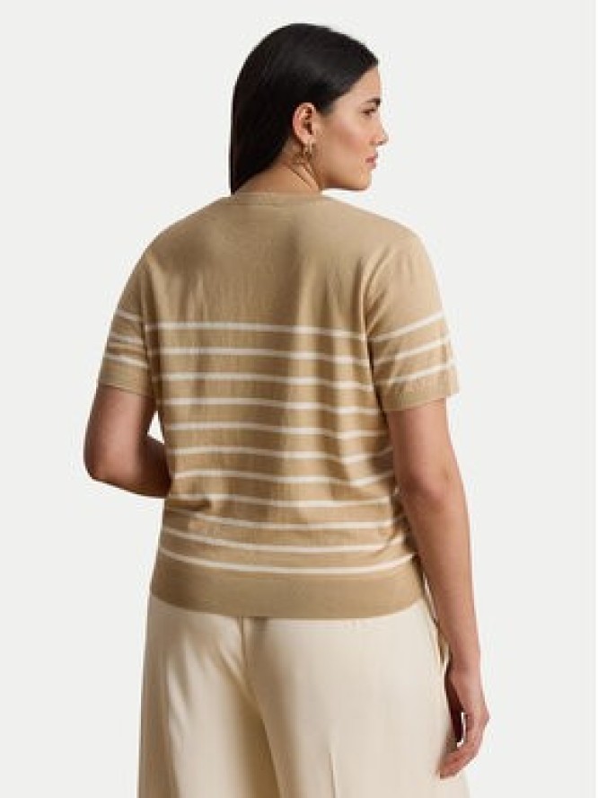 LAUREN RALPH LAUREN T-Shirt Eyelah 200P13973002 Beżowy Regular Fit