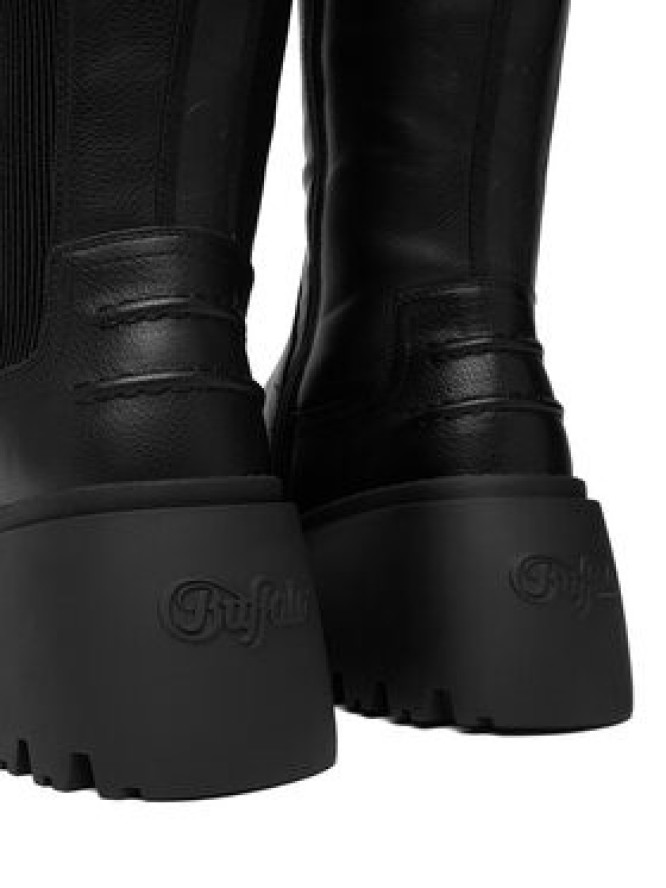 Buffalo Kozaki Bravr Chelsea Hi 1220076 Czarny