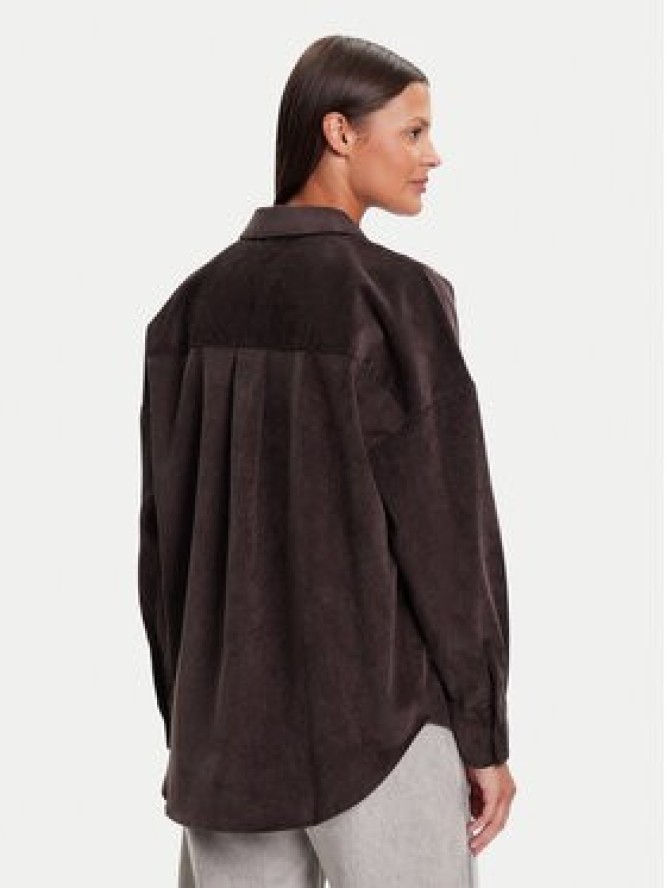 Vero Moda Koszula Sanne 10317194 Brązowy Oversize