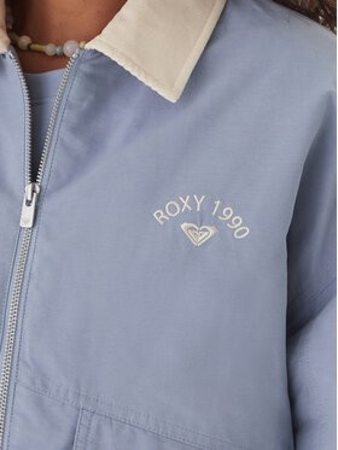 Roxy Kurtka przejściowa ERJJK03672 Niebieski Regular Fit