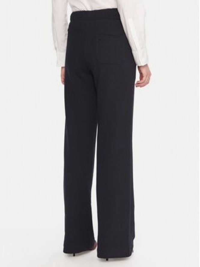 Maryley Spodnie dresowe 25IB558/07BL Granatowy Relaxed Fit