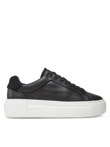 Calvin Klein Sneakersy Ff Cupsole Lace Up Lth HW0HW02570 Czarny