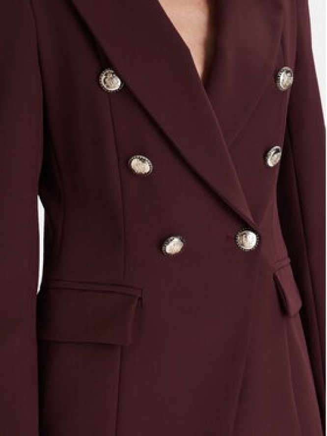 Maryley Marynarka 25IB139/43BU Bordowy Regular Fit