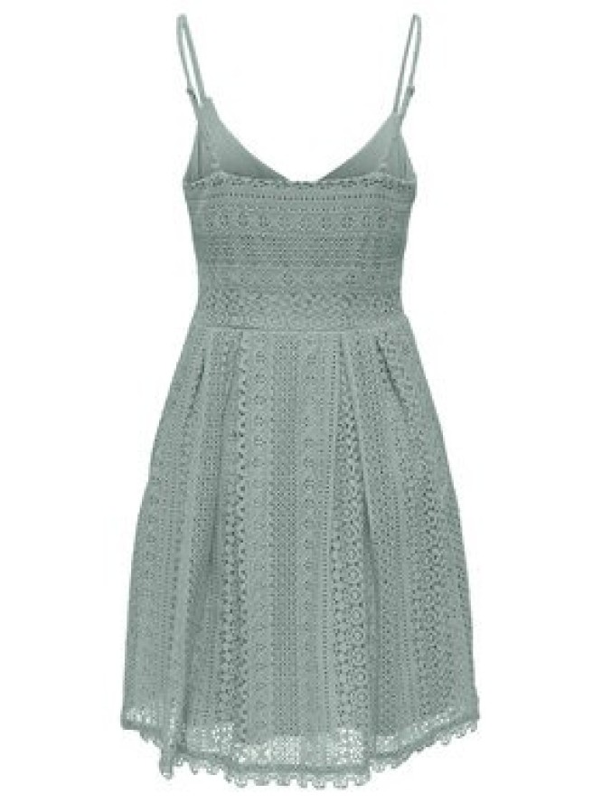 ONLY Sukienka letnia Helena 15204799 Zielony Regular Fit