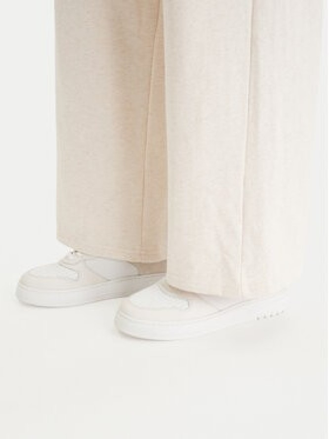 Tommy Hilfiger Spodnie dresowe UW0UW06180 Beżowy Wide Leg