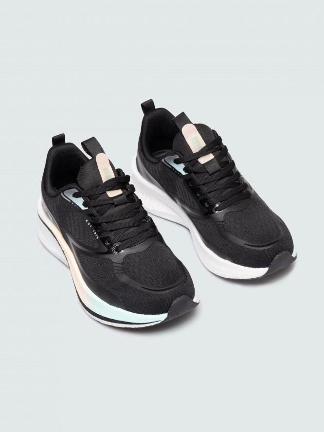 sneakersy damskie czarne rr274a160 906
