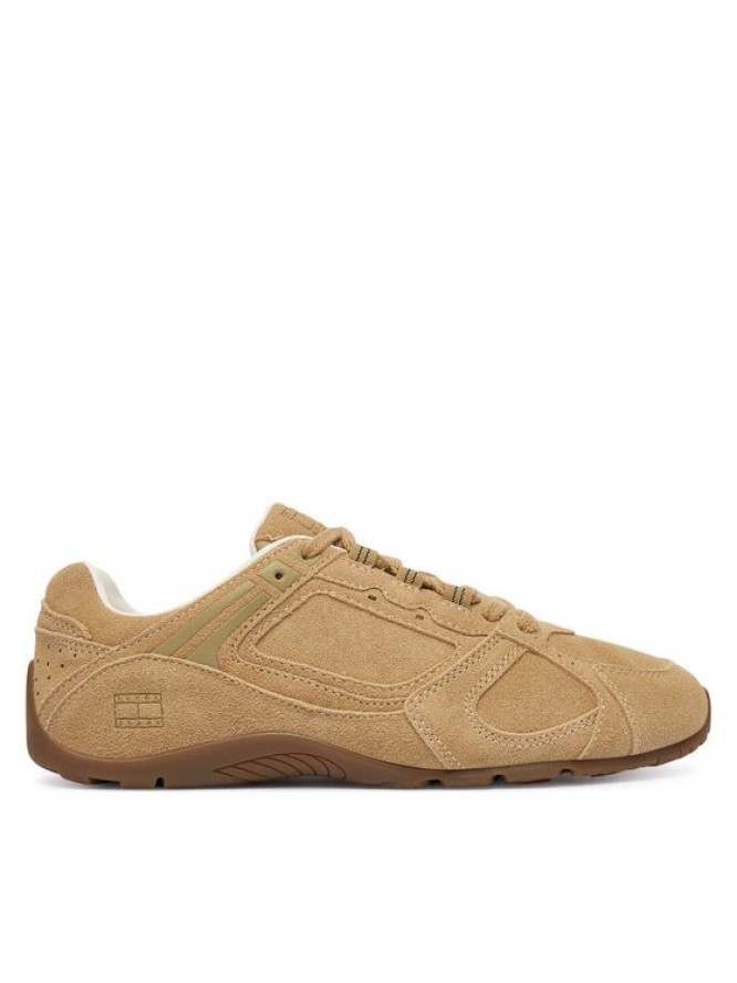 Tommy Jeans Sneakersy Archive '97 Lite Suede EN0EN02899 Brązowy
