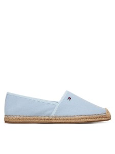 Tommy Hilfiger Espadryle Flag Canvas Espadrille FW0FW08541 Błękitny