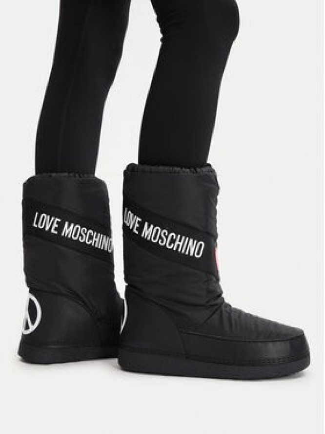 LOVE MOSCHINO Śniegowce JA24032G0NISA000 Czarny