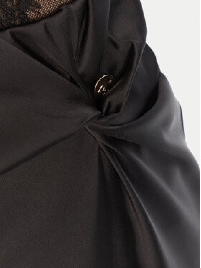 Rinascimento Spódnica midi CFC0125416003 Czarny Regular Fit