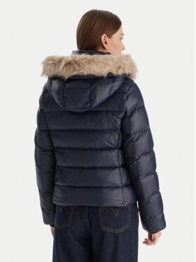 Tommy Hilfiger Kurtka puchowa WW0WW47354 Granatowy Slim Fit