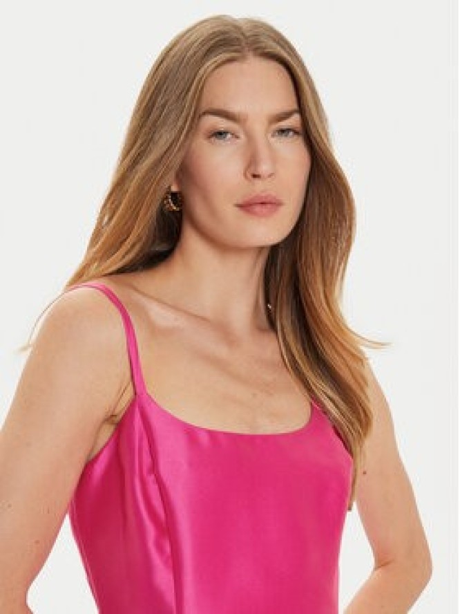 TWINSET Sukienka wieczorowa 242AT2112 Różowy Regular Fit