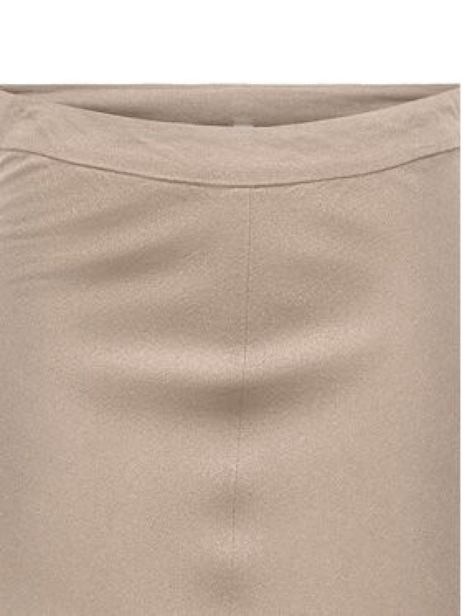ONLY Spódnica midi Goa 15363690 Beżowy Regular Fit