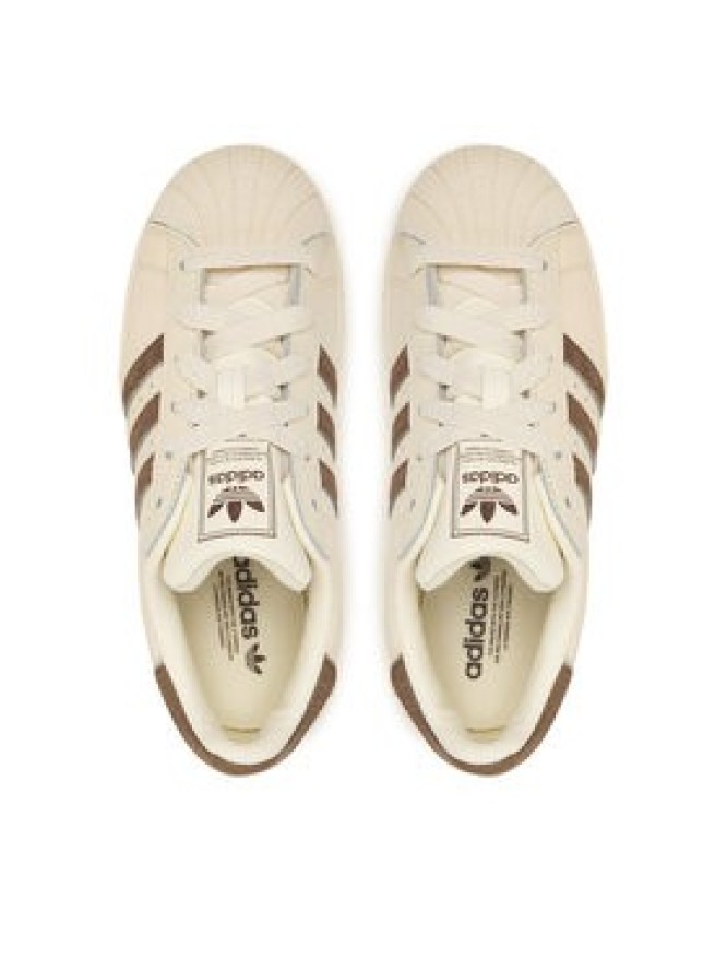 adidas Sneakersy Superstar II KI3575 Kremowy