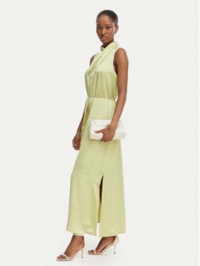 HUGO Sukienka koktajlowa Kewina-1 50566973 Beżowy Slim Fit