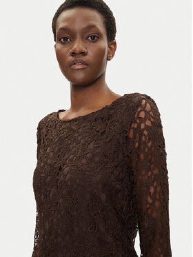 Bruuns Bazaar Sukienka koktajlowa Sago Xia BBW4517 Czarny Regular Fit