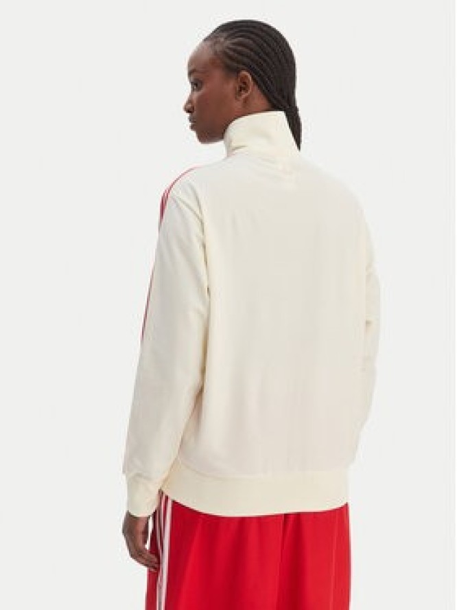 adidas Bluza Firebird KQ8075 Beżowy Loose Fit