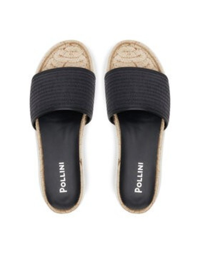 Pollini Espadryle SA28295G0MTN100A Czarny