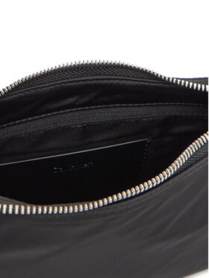 Calvin Klein Jeans Torebka Satin Nylon Small Shoulder Bag LV04K3219G Czarny
