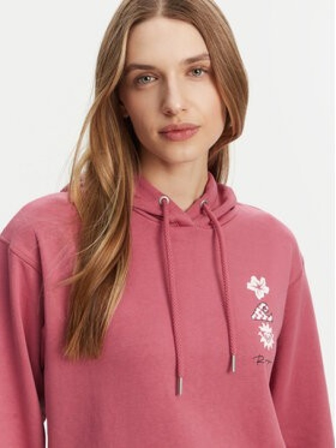 Roxy Bluza ERJFT04952 Różowy Regular Fit