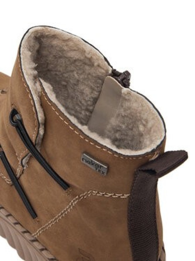 Rieker Botki CEO-N2882-24 Brązowy