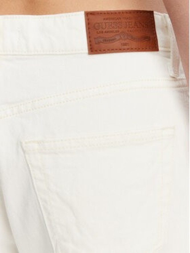 Guess Jeans Jeansy W5GA0D D5M62 Biały Skinny Fit