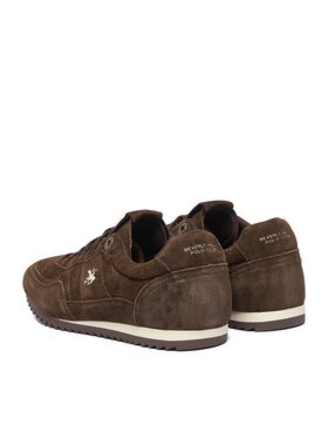 Beverly Hills Polo Club Sneakersy EO-WP40-FC-250104YX Brązowy